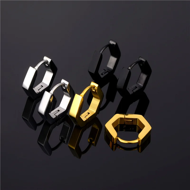 НОВЫЕ геометрические многоугольные звезды треугольные серьги гвоздики для