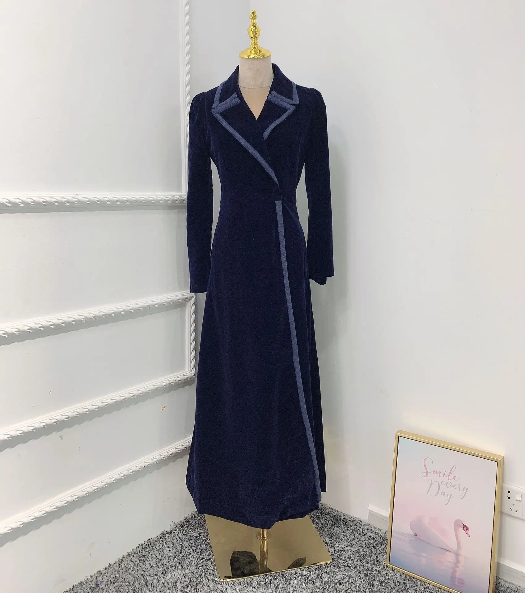 Коллекция осень/зима 2021 года европейская американская удлиненная версия