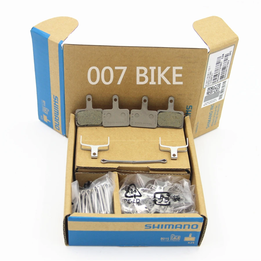 25 50 комплект Shimano B01S B03S колодки Deore MTB MT200/M315/M355/M395/M446/M575/M525/M486/M485/M445 SHIMANO тормозных