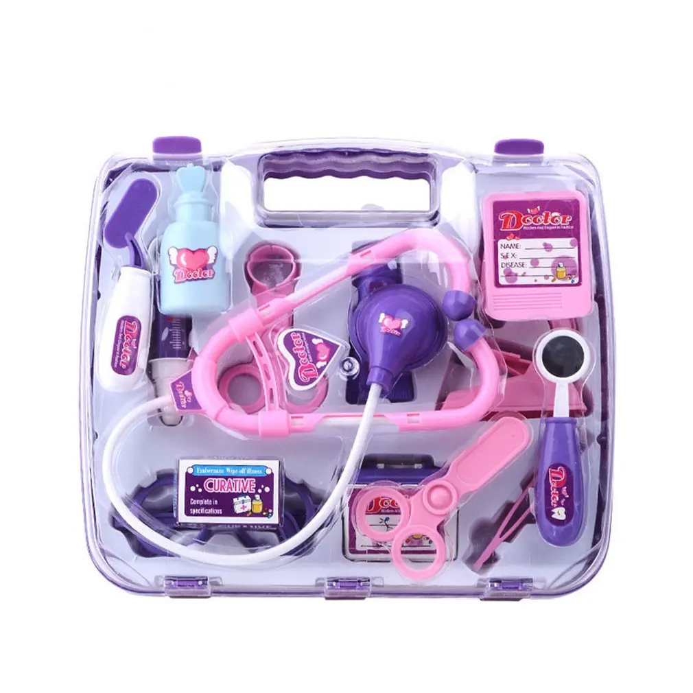 

Kids Educational Pretend Case Toy Pretend Play Kit Nurse Role Playing Exquisite Props Toys For Children