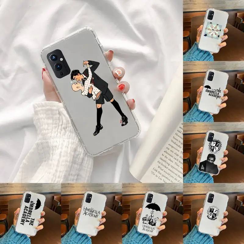

The Umbrella Academy Phone Case Transparent For OnePlus 9 8 7 7t 8t Oppo find X3 X2 reno5 Vivo X60 X50 Pro MeiZu 17 16XS