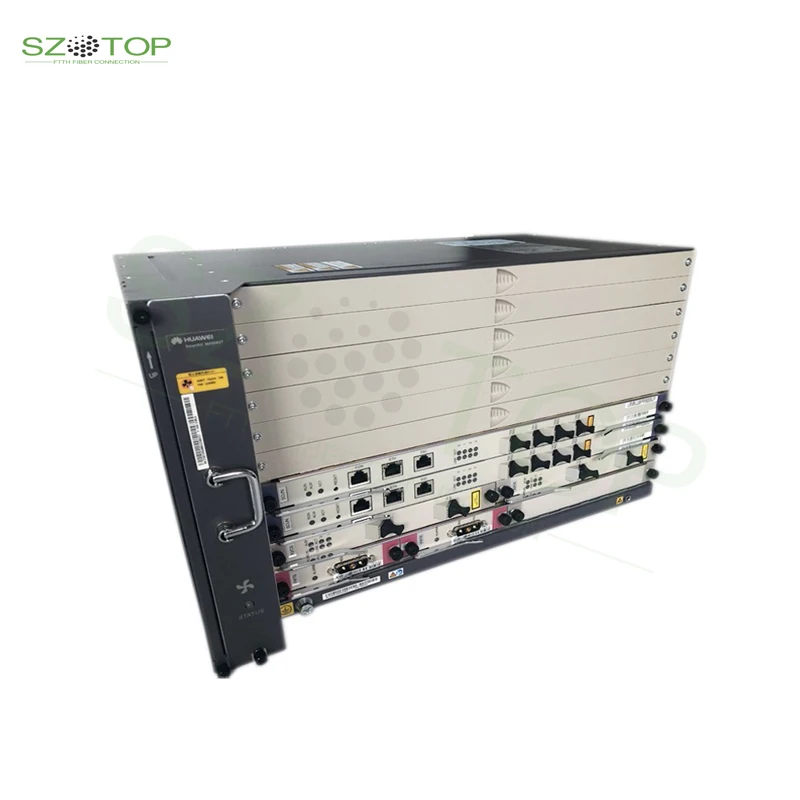 

High Quality New 19 inch Huawei GEPON Olt Ma5683t 1G 10G MA5683T Chassis + 2*SCUN + 2*GICF/X2CS + 2*PRTE