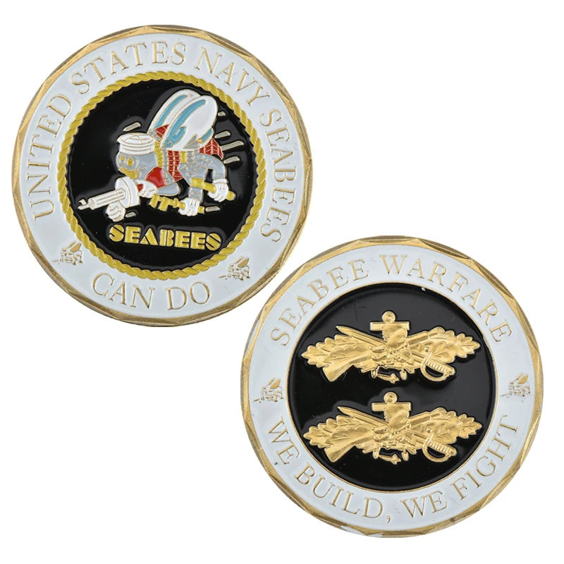 coin1 WR США армейские монеты коллекционные рейнджеры ведущий путь Позолоченные копии монет американская монета Реплика подарки, сувениры на день рождения - Цвет: coin1