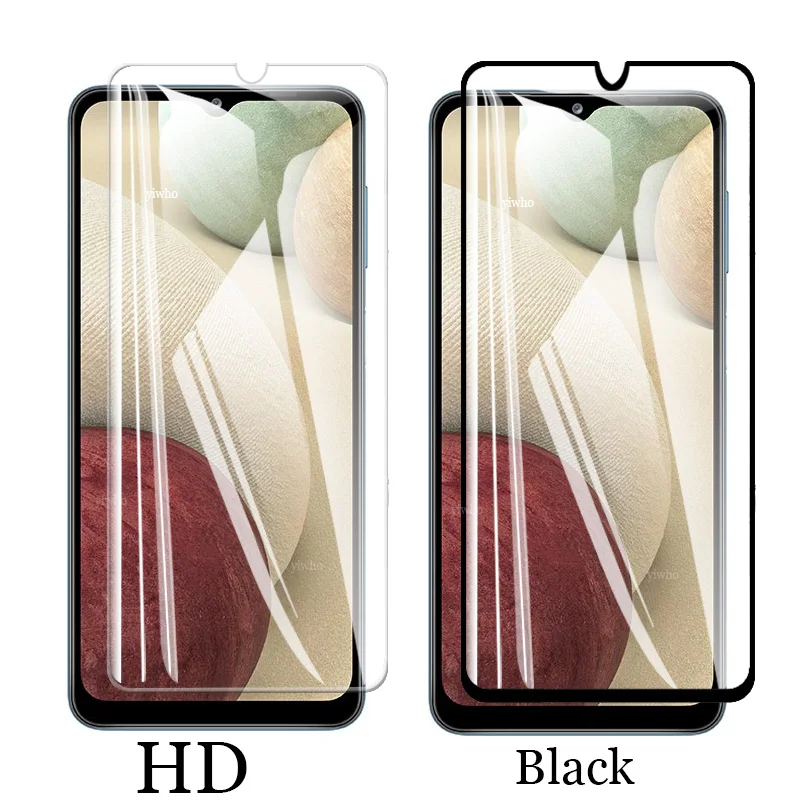 

2In1 Protective Glass for Samsung A12 A125 Phone Screen Protectors Camera Glass on For Galaxy A12 Samsunga12 Light Film Glas