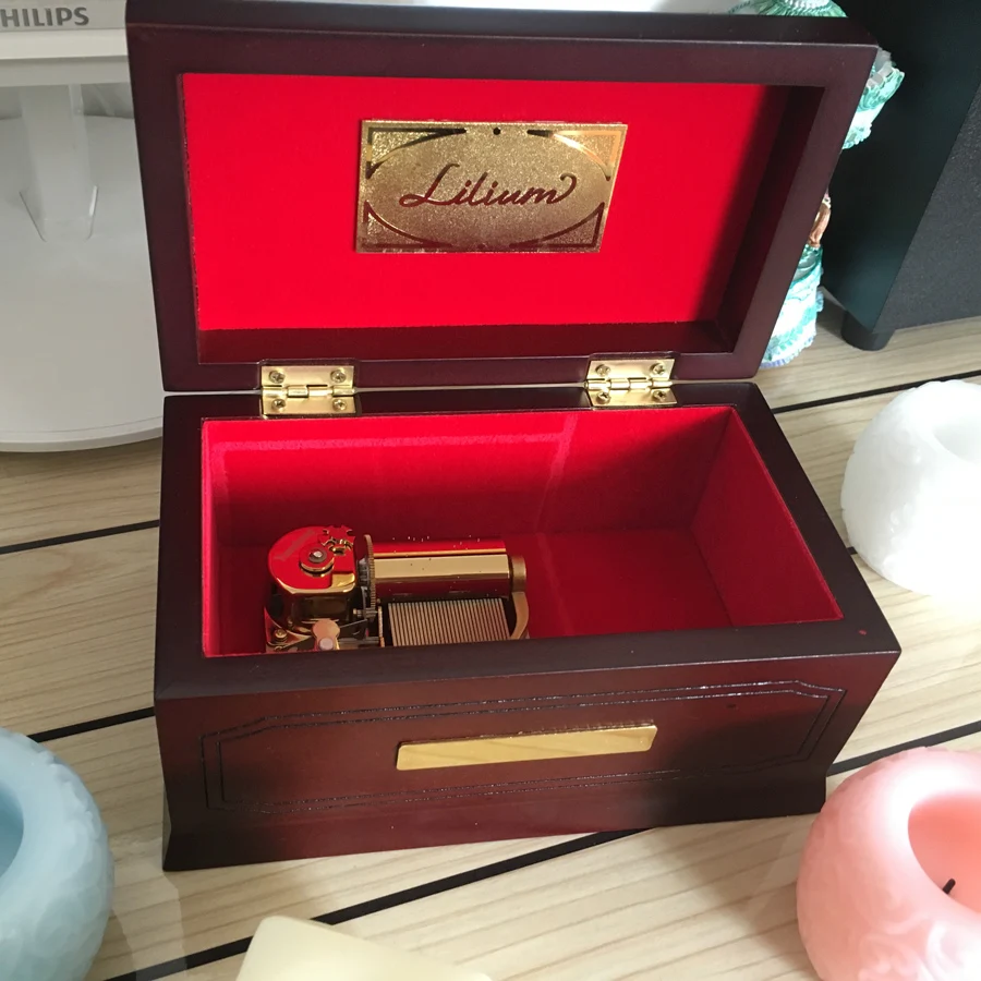 Оригинальные деревянные музыкальные шкатулки для мальчиков и девочек подарки ко