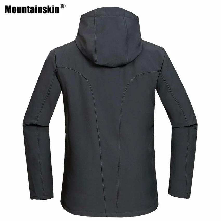 Mountainskin Мужская Флисовая Куртка из флиса для походов спорта на открытом воздухе