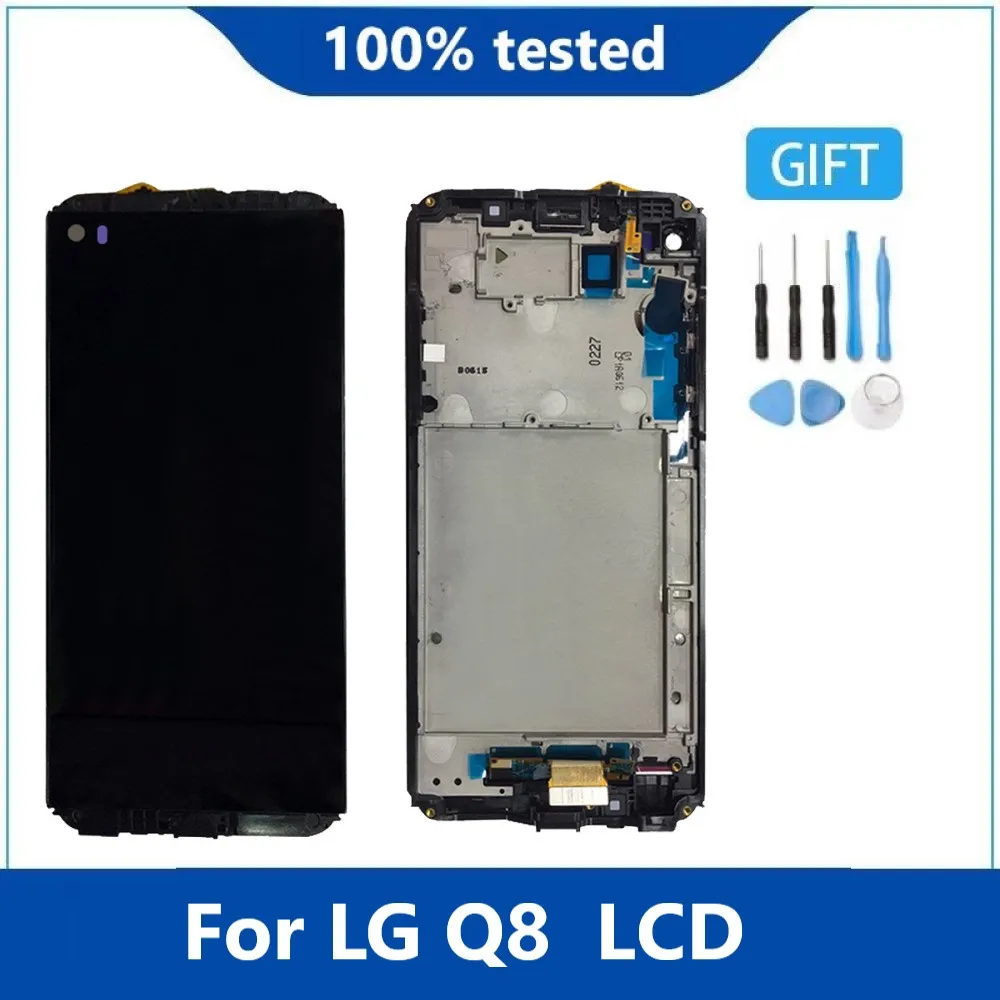 ЖК-дисплей кодирующий преобразователь сенсорного экрана в сборе для LG Q8 2017 H970 -