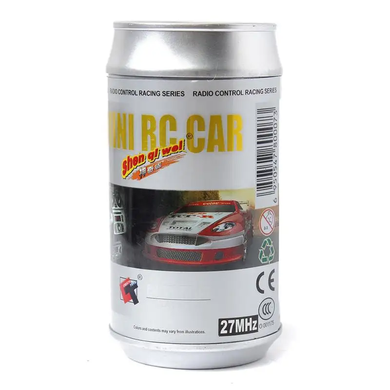 Миниатюрный гоночный автомобиль с дистанционным управлением Racer Cola Can