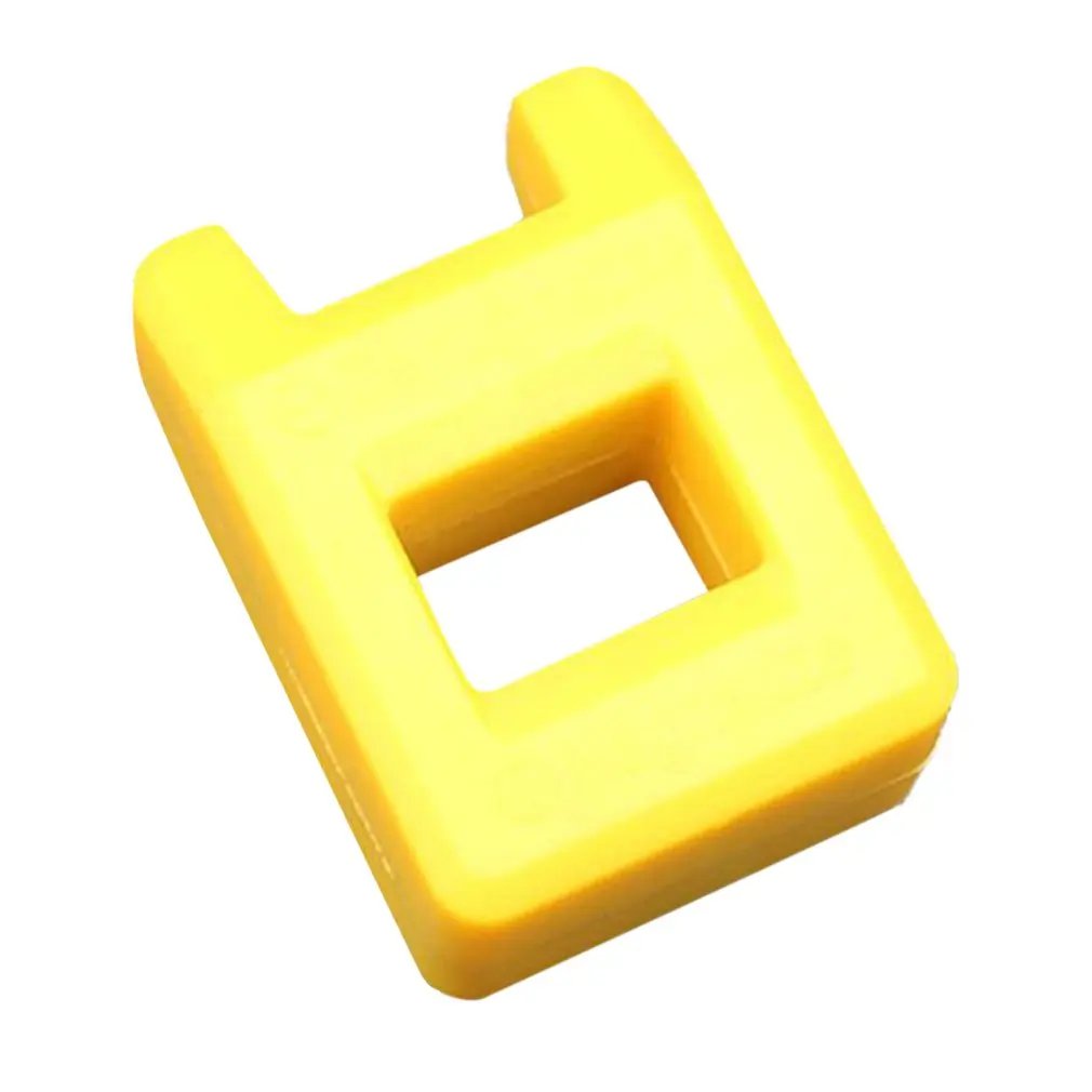 Портативный 2 в 1 отвертка бит головка размагничивания инструмент ручная