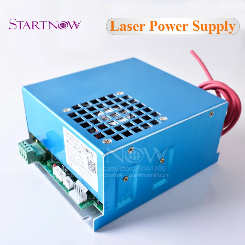 40W-WS MYJG-40 40 Вт Co2 лазерный генератор 110 В 220 В Универсальный высоковольтный источник питания для лазерной гравировки, маркировки, резки