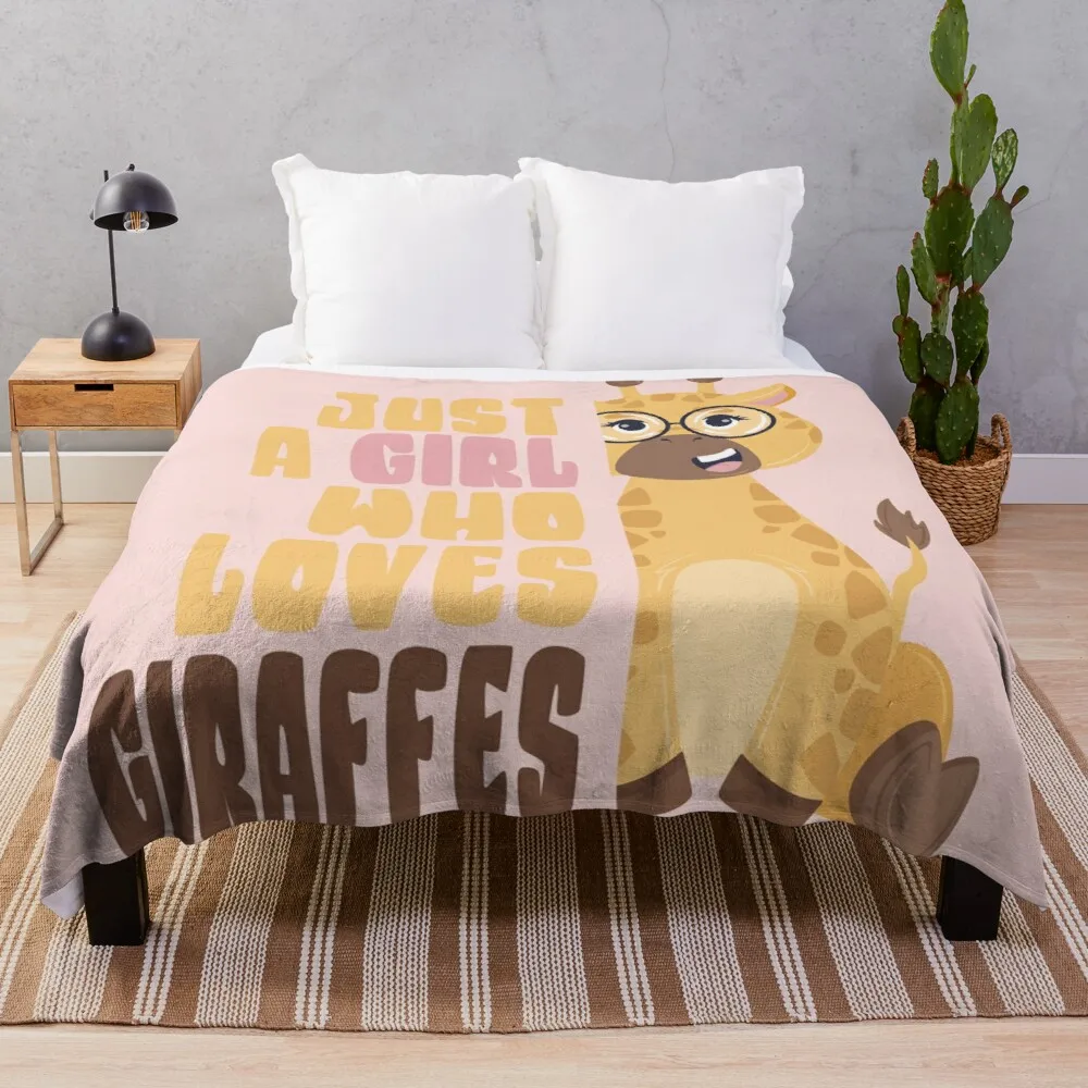 

Одеяло для девушек, которая любит жирафы, мягкое одеяло с принтом, покрывало для дома/дивана/постельного белья, портативное покрывало для пу...