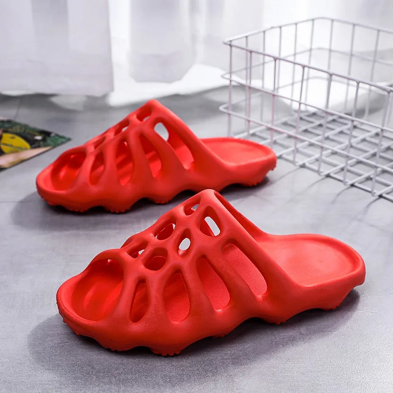 

2021 летние мужские пляжные сандалии; Цвет бежевый, белый; Сезон лето Мужская Большой Размеры тапочки с мягкой подошвой тапки Мужская мода, му...