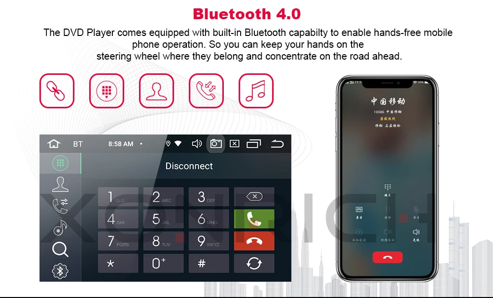 Автомагнитола Xonrich ips 1Din Android 9 автомобильный мультимедийный плеер для Volkswagen VW Golf 7 Стерео gps навигационный головное устройство DSP 4G ram