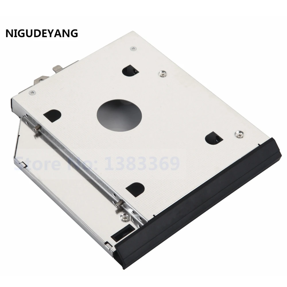 С лицевой панелью и держателем кронштейна 2 й HDD SSD SATA адаптер жесткого диска для HP