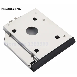 С лицевой панелью и держателем кронштейна, 2-й HDD SSD SATA адаптер жесткого диска для HP EliteBook 8560P 8570P