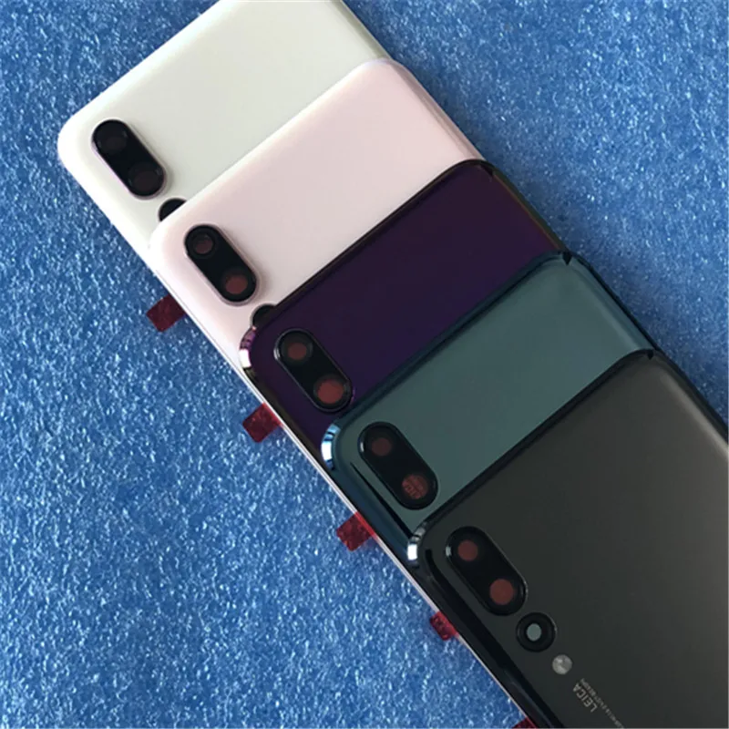 Для huawei P20 Pro Axisinternational стеклянная задняя крышка для батареи чехол+ рамка для камеры стеклянный объектив+ вспышка+ наклейка+ инструмент