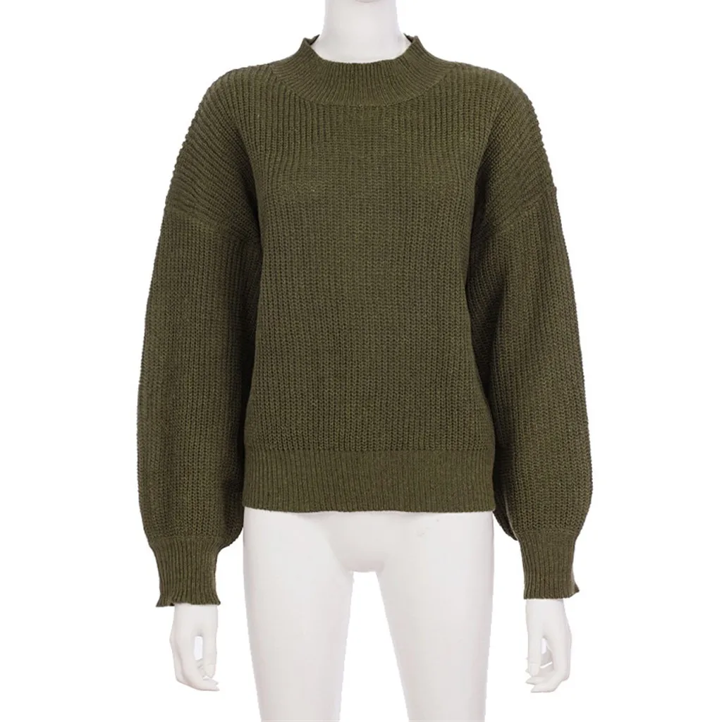 Осенне-зимние женские свитера и пуловеры в Корейском стиле с длинным рукавом