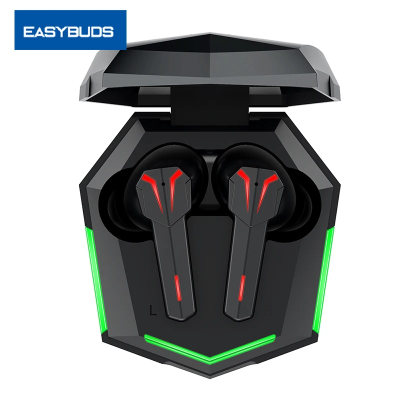 

Easybuds 3D Stereo Earbuds 65MS Low Latency Gamer Headset With Mic TWS Bluetooth-Compatible 5.0 Wireless Earphone For iPhone