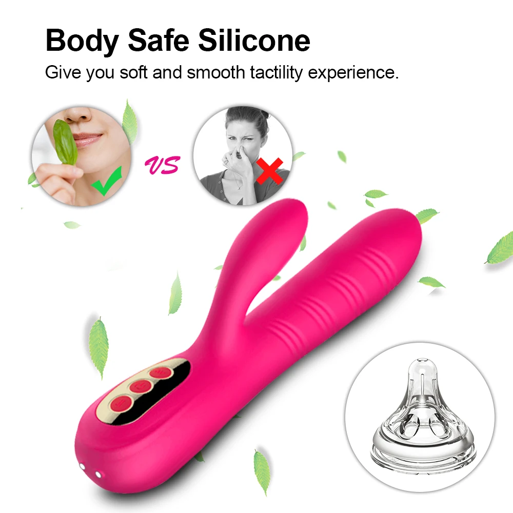 Мощный вибратор кролик для стимуляции точки G фаллоимитатор с сильными 10