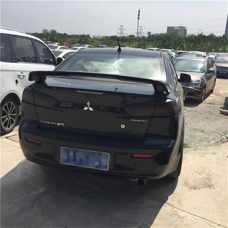 Для Mitsubishi LANCER спойлер 2009 2015 Lancer Спорт Высокое качество ABS Материал заднее крыло