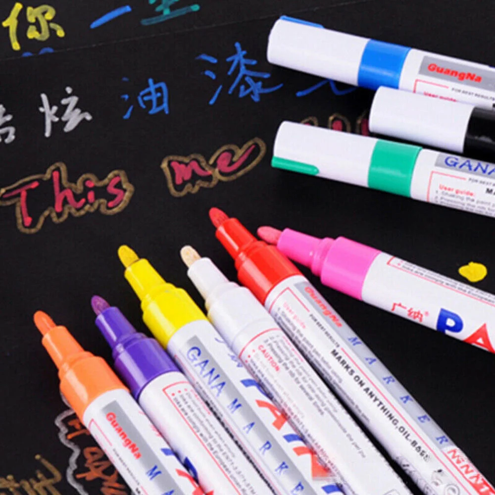 12 шт. акриловые маркеры для рисования | Канцтовары офиса и дома