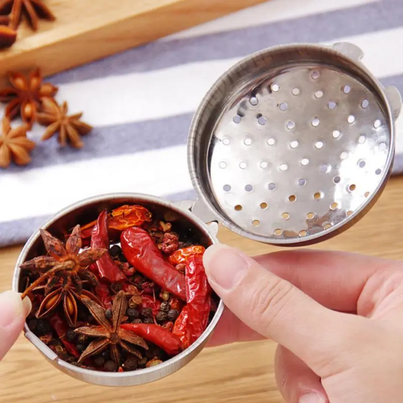 Коробка для приправ суповый шар из нержавеющей стали кухни гаджет дома сада