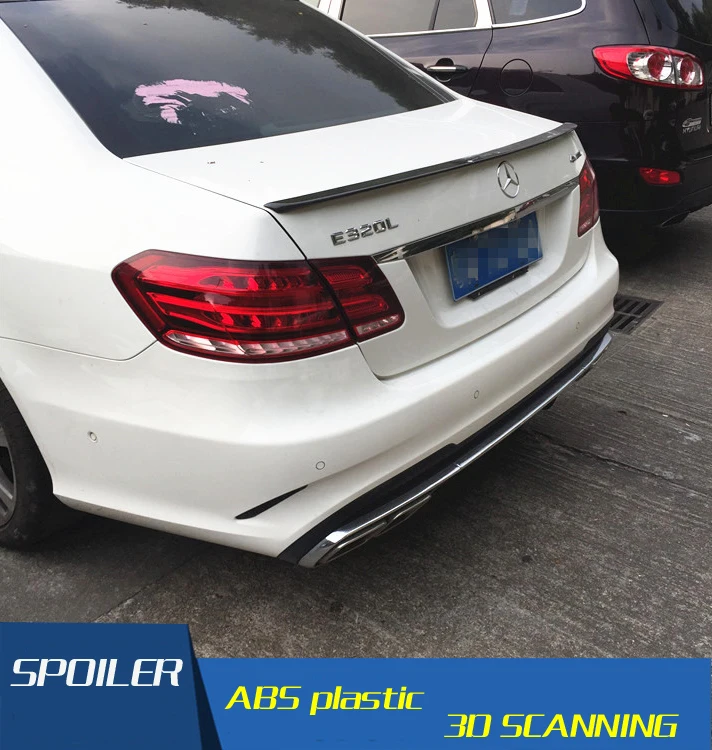 Спойлер для заднего крыла автомобиля из углеродного волокна Benz W212 E300 E400 E260