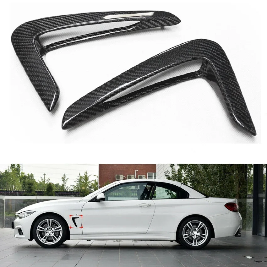 2 шт. сменные боковые крылья из углеродного волокна для BMW 4 серии F32 F33 F36 - купить по