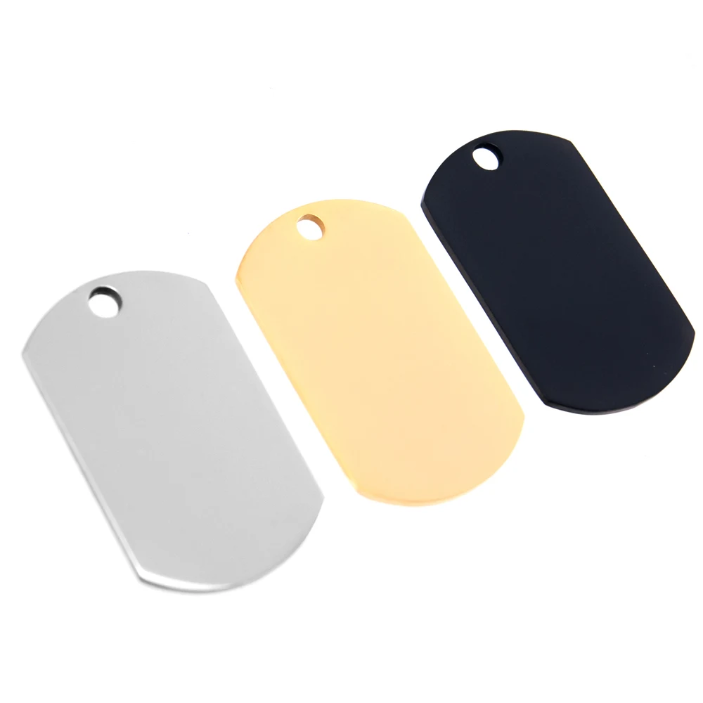 Мужское ожерелье с кулоном из нержавеющей стали 10 шт.