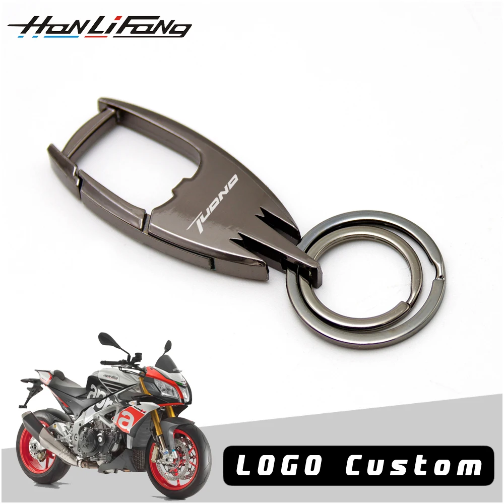 

For Aprilia Tuono 660 Tuono V4 1100 Tuono660 Motorcycle Keychain Lettering Accessories Custom Keyring Tag KeyDecorative Hooks