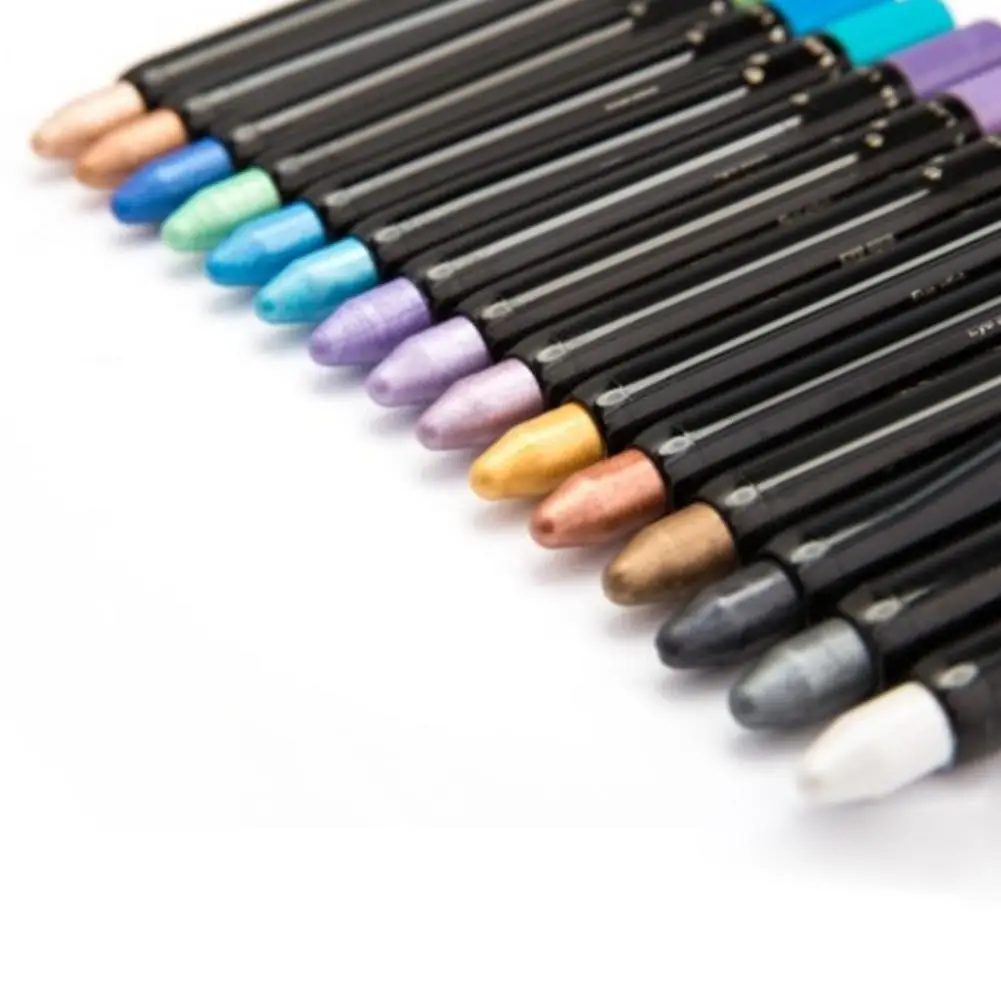 Палка для теней век 12 цветов палитра стойкая ручка макияжа стойкие водостойкие