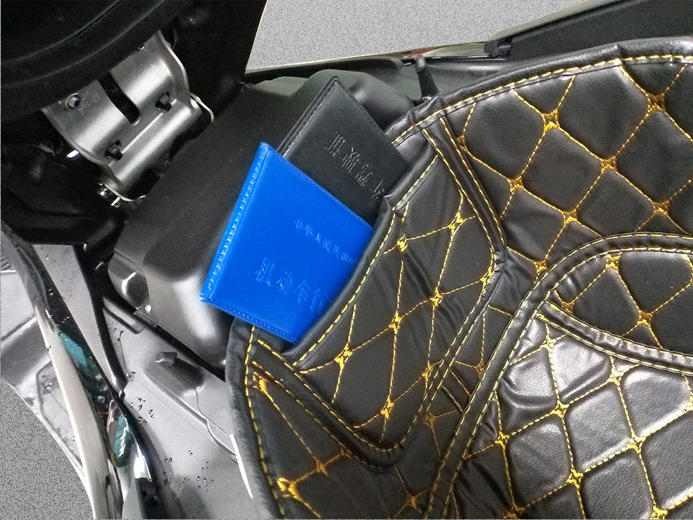 Ящик для хранения под подушкой сиденья мотоцикла Полиуретановая подкладка