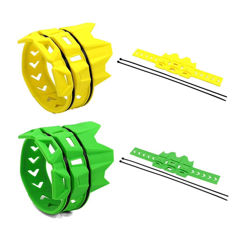 Круглый глушитель для мотоцикла Защитная крышка глушителя выхлопных газов KTM Yamaha