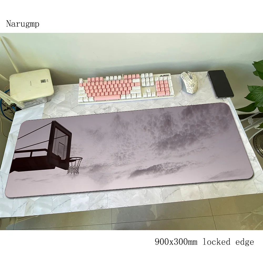 Баскетбольный коврик для мыши 80x30 см игровой большой геймер Коврик игры на день