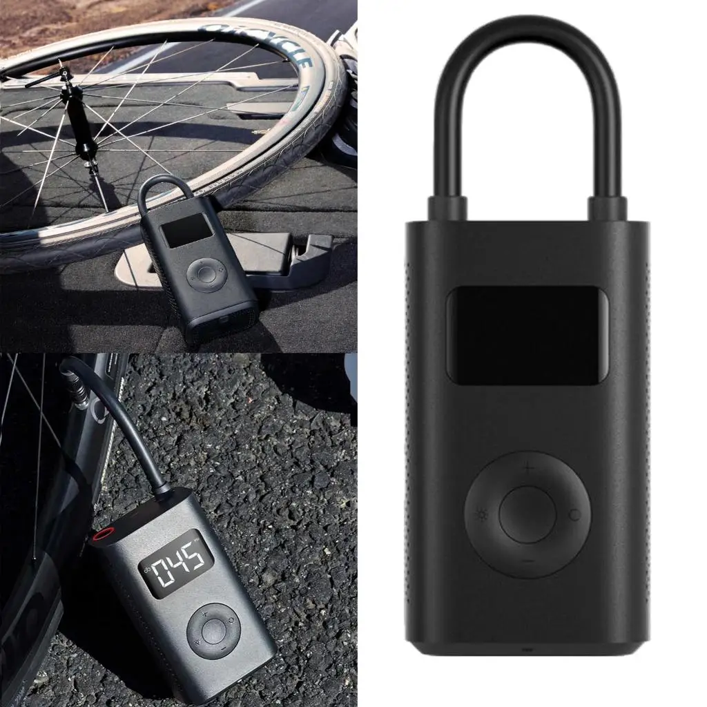 Online Inflador De Aire Eléctrico Portátil, Compresor De Aire Recargable, 2000mAh, Pequeño