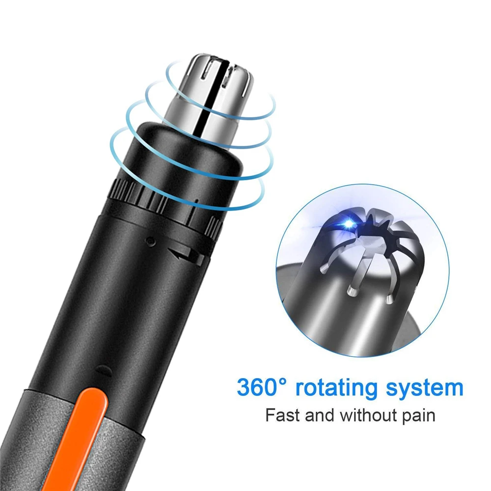 Новейший универсальный триммер для волос в носу USB перезаряжаемый портативный