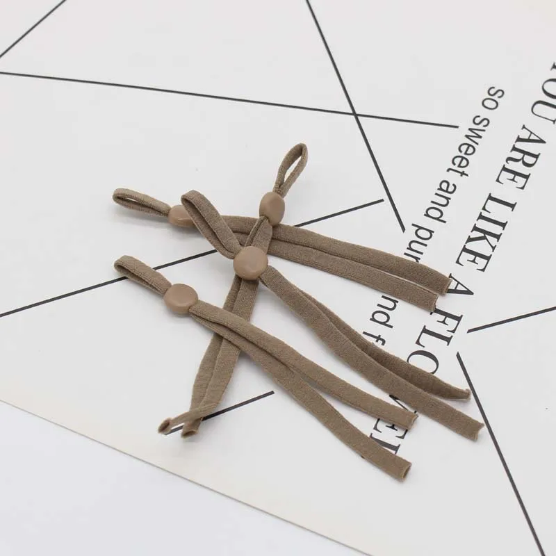 500 шт. регулируемая эластичная застежка лента шнур используется для Дыхательной