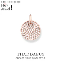 pendant sparkling circles disc2020 summer new fashion romantic jewelry europe bijoux gift for woman