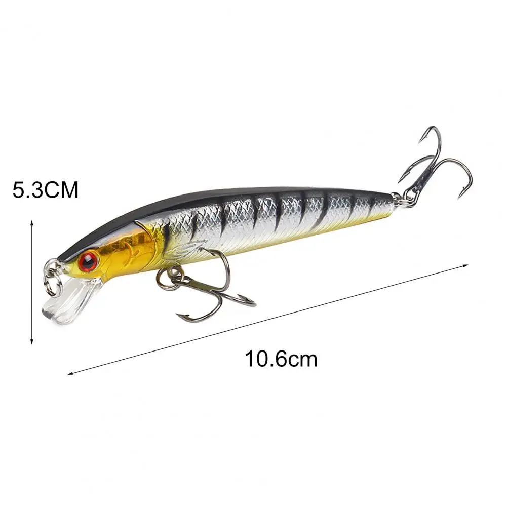 

Artificial Bait Exquisite Craftsmanship Sharp Hook Tip Lightweight Attractive Stimulation Fake Lure for Daily Necessity