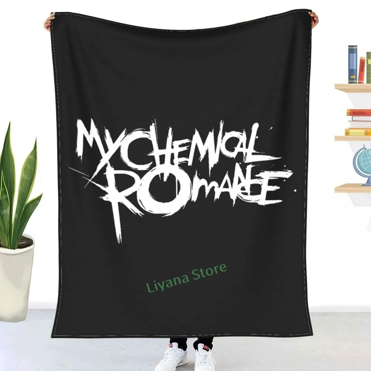 

My Chemical Romance Super Soft Flannel All-Season Lightweight Living Room Bedroom Warm Blanket