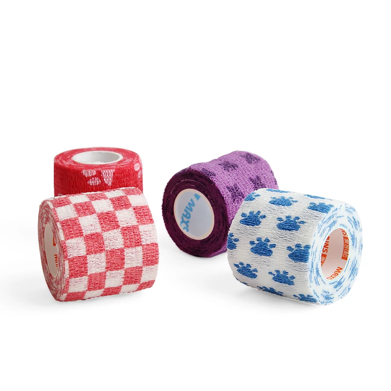 5 см X 4 м Kinesiotape хлопковая эластичная клейкая лента яркая кинезиологическая