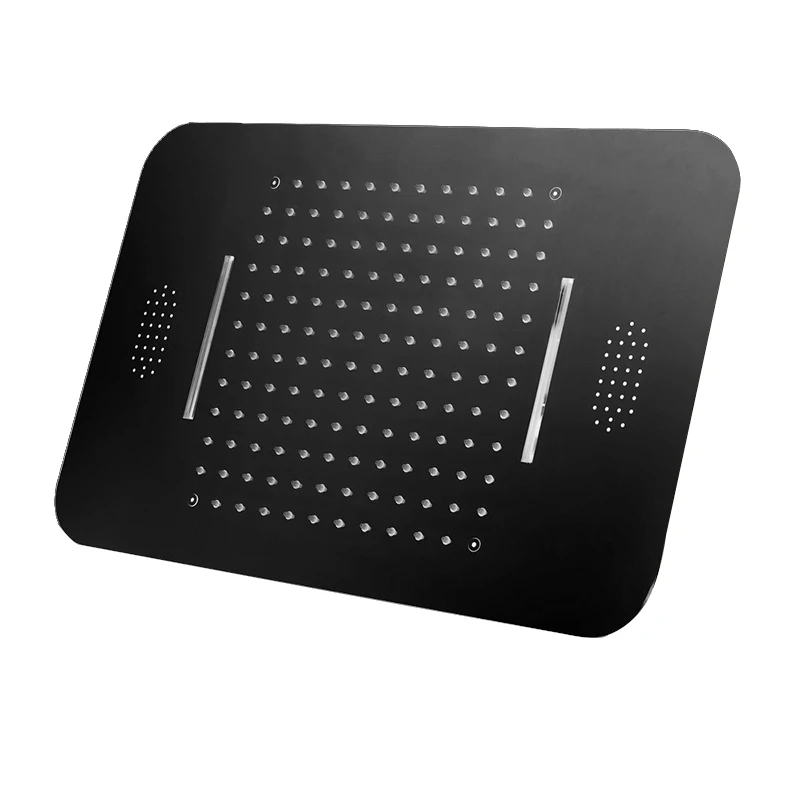 Bluetooth музыкальная черная насадка для душа светодиодный душ потолочный смеситель