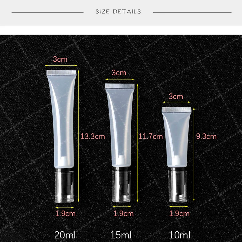 20 мл пустой безвоздушный насос косметический контейнер крем-насос бутылка Maquillage