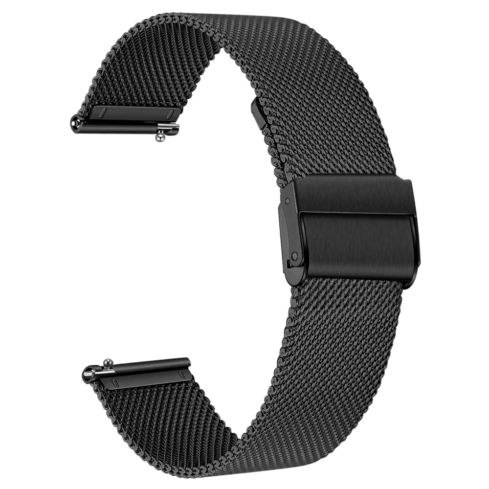 Ремешок из нержавеющей стали для Lenovo Watch S2/S2 Pro Smart Band металлический быстросъемный