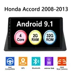 Автомагнитола 2 Din, 10,1 дюйма, Android 9,1, GPS-навигация для honda accord 8, 2008, 2009, 2010, 2011, 2012, 2013