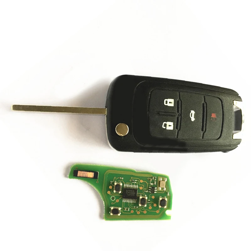 1 шт. Автомобильный Дистанционный Ключ Электронный чип костюм для Chevrolet Cruze Malibu Aveo
