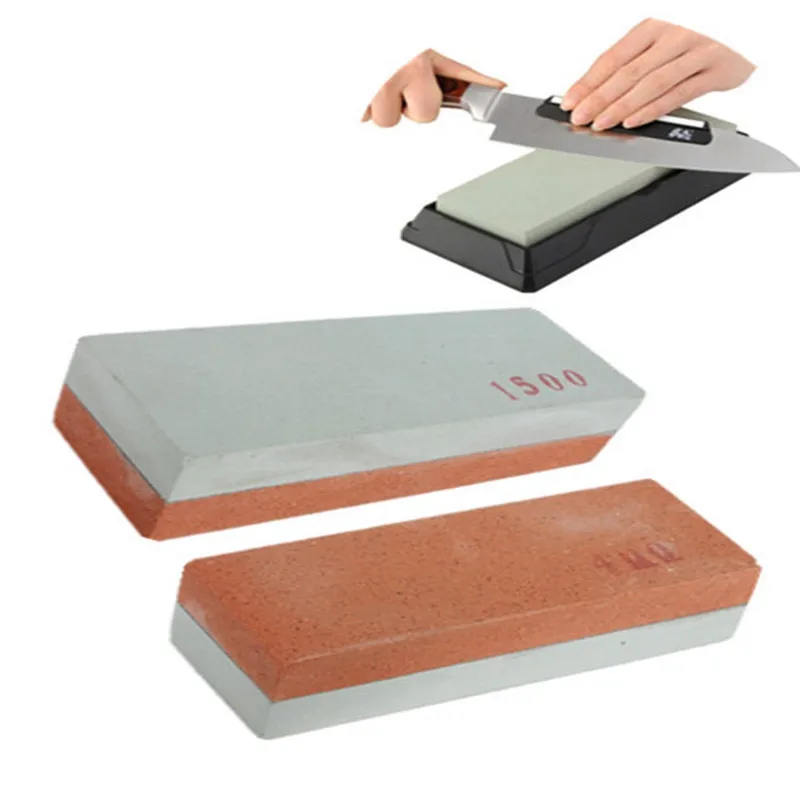 

400# 1500# double side polish kitchen knife amolar sharpening pedra tool stone honing Grindstone Whetstone sharpener