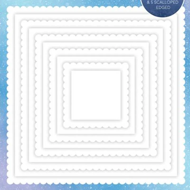 Классический стиль 4 шт. металлические режущие штампы высечки формы украшения