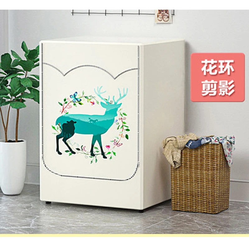 

Толстый чехол для стиральной машины с серебряным покрытием, Солнцезащитный Пылезащитный Водонепроницаемый Чехол