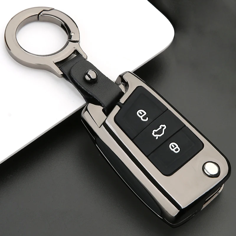 

Car Key Cover Case For Volkswagen VW Polo 6R Tiguan 2 Golf 6 7 MK6 MK7 Skoda Fabia Octavia 2 3 A5 A7 Seat Leon FR 5F Accessories